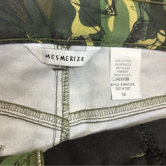 Mesmerize Camo & Floral Jean Pencil Skirt - Picture 6 of 7